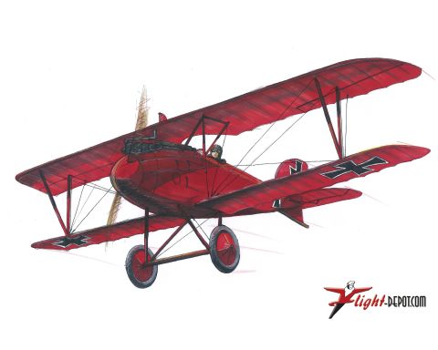 Illustration Albatros D III